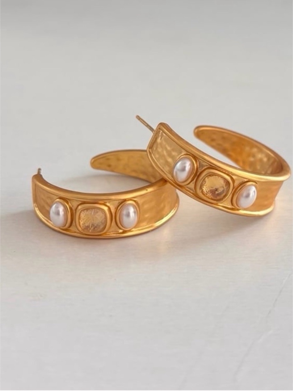 Julie Vos post hoop earrings